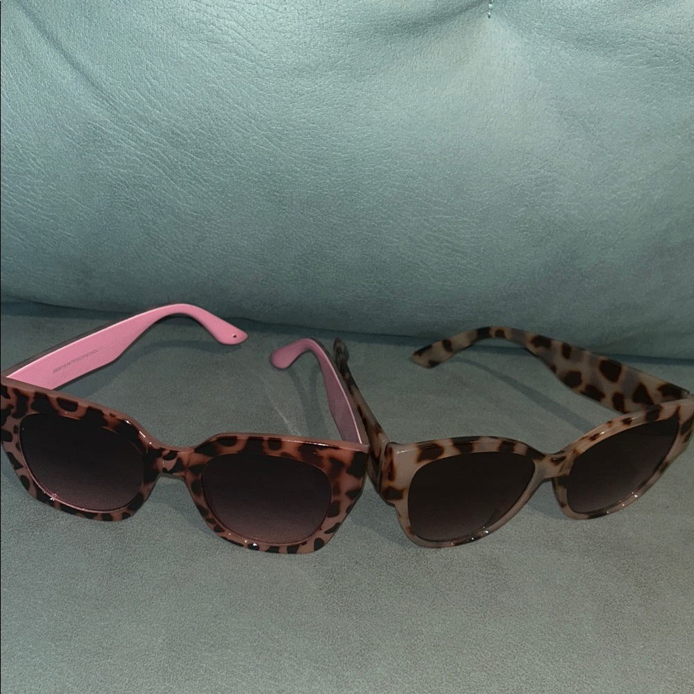 Leopard Print Sunglasses $25each Tan Available